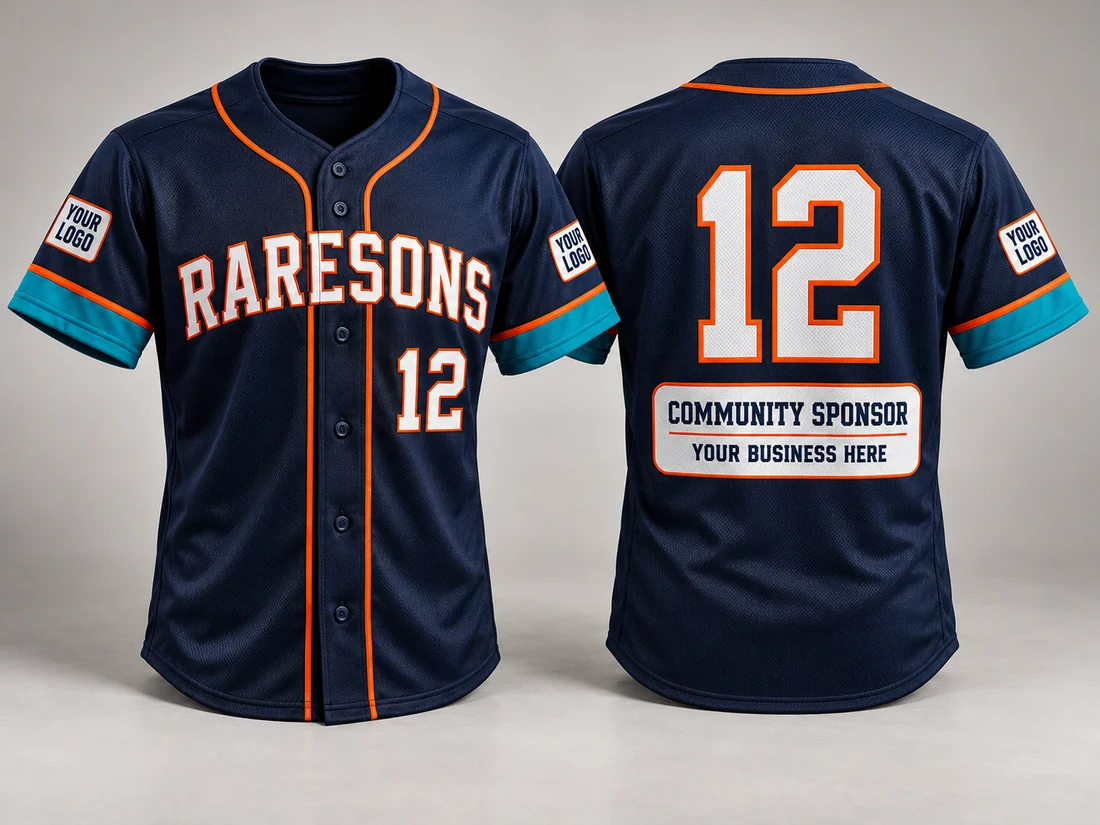 Original photographic concept: team jerseys & apparel